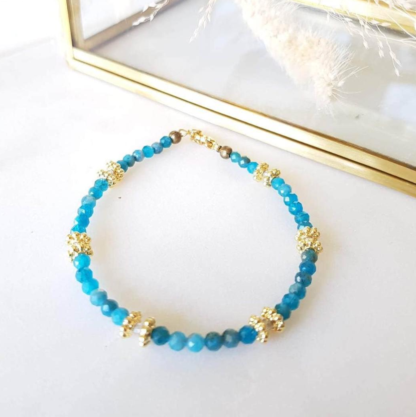 GINANDGER BIJOUX 磷灰石手鏈 | 法國製造 (歐洲首飾)