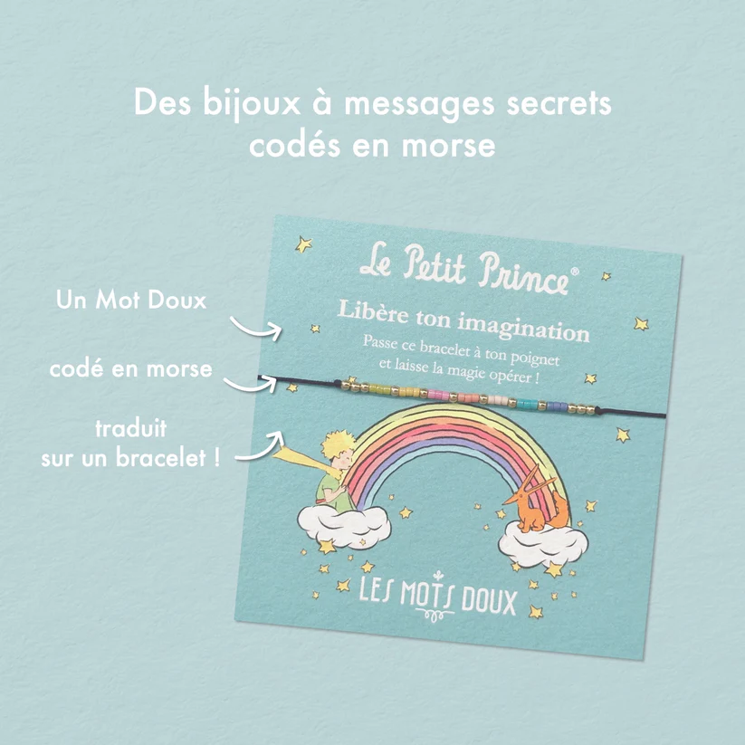 LES MOTS DOUX 小王子魔法手環：釋放你的想像！ | 法國製造 (歐洲首飾)