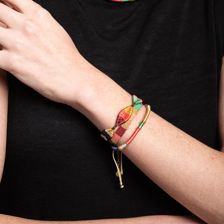 MISHKY 蛇形彩色手鈪 | 哥倫比亞製造 (南美首飾)